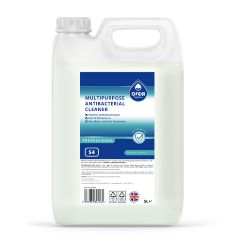 S4 - Multipurpose Antibacterial Cleaner 5L ORCA