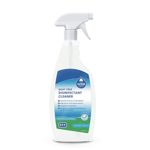 S11 - Quat-Free Disinfectant Cleaner 750ml