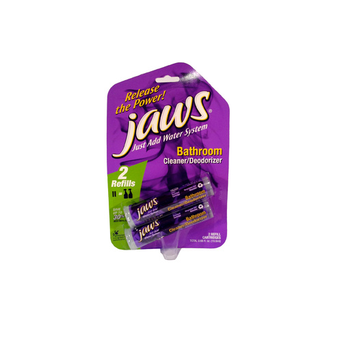 JAWS Bathroom Cleaner and Deodoriser - 2 Refill Cartridges makes 2 x 946ml