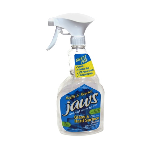 JAWS Blue Empty Bottle 946ml for Glass and Hard Surface Cleaner