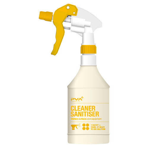 PVA C4 Sanitiser Cleaner Trigger Spray Bottle