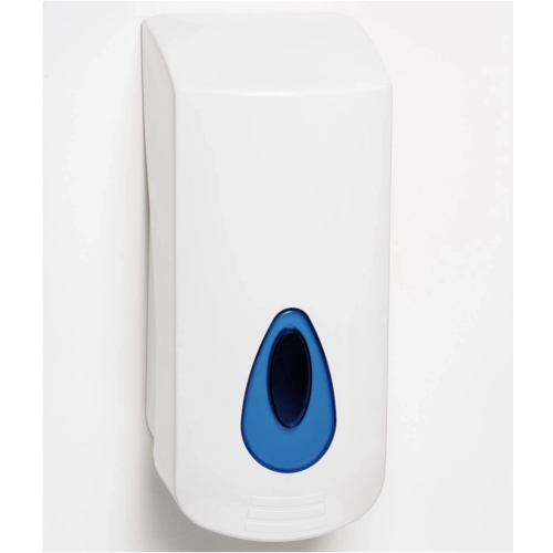 Modular 2000ml Refillable Liquid Soap/ Sanitiser Dispenser - White Blue