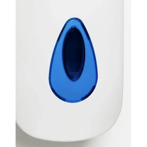 Modular Replacement Soap Dispenser Blue Teardrop Window