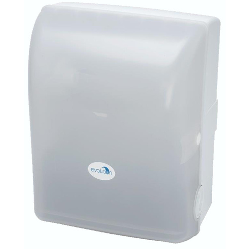Evolution Autocut Continuous Roll Towel System Dispenser (WHITE)