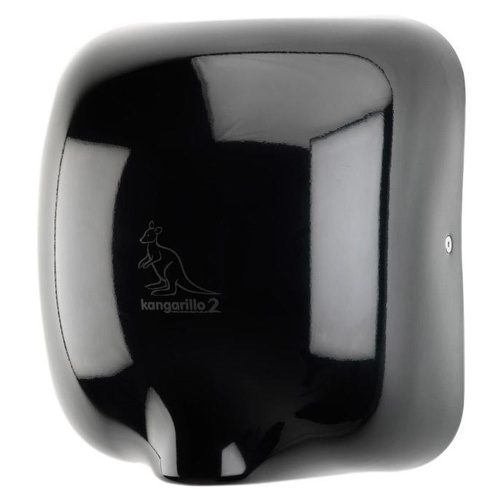 Kangarillo ECO 2 Hand Dryer - Auto Variable Heater Ultra Fast 900W / 79dB / 8-12 Seconds - BLACK