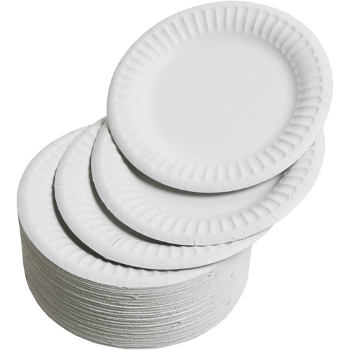 Paper Plates White 7 180mm (10 x100 Plates)