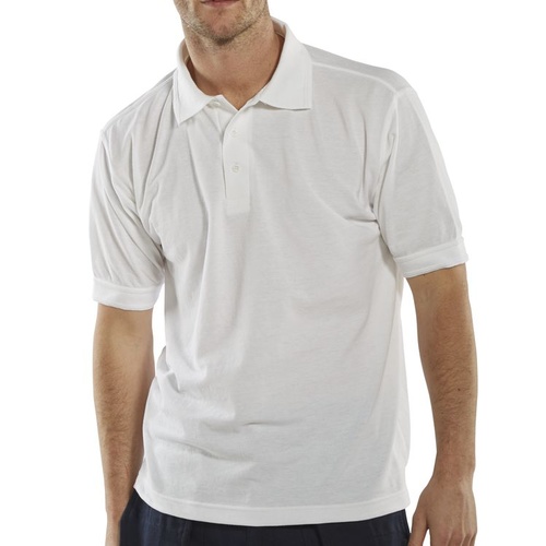 Click Polo Shirt White
