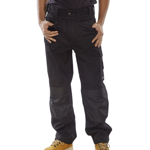 Premium Rugged Heavy Duty Trousers Black