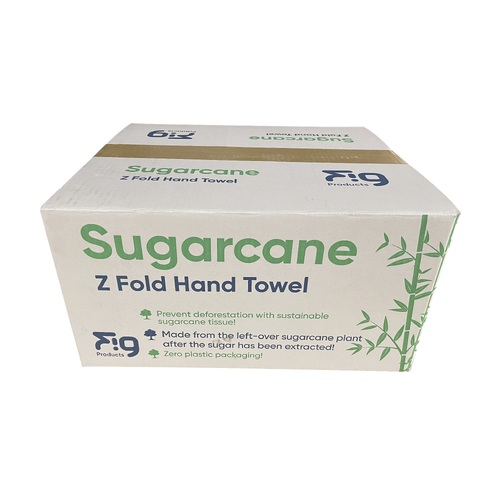 Sugarcane Dissolvable hand towels white x 3000