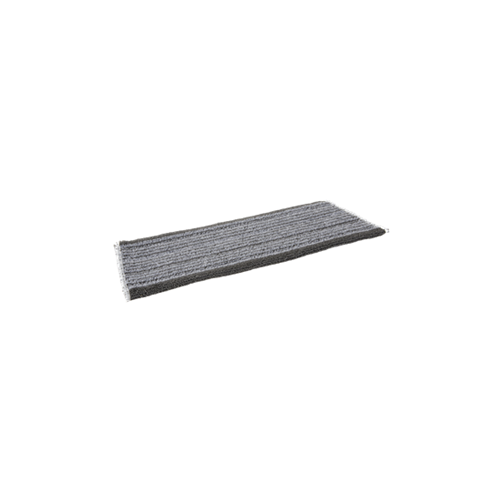 Vikan Microfibre Flat Mop DampDry 31 - Hook & Loop 40cm (Grey)
